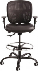 Safco - Swivel & Adjustable Stools Type: Adjustable Height Stool Base Type: Swivel - Exact Tool & Supply