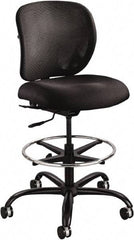 Safco - Swivel & Adjustable Stools Type: Adjustable Height Stool Base Type: Swivel - Exact Tool & Supply