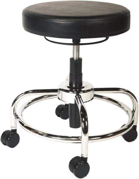 ALERA Plus - Swivel & Adjustable Stools Type: Adjustable Height Stool Base Type: Swivel - Exact Tool & Supply