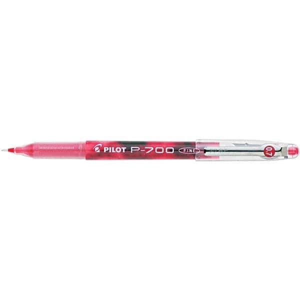 Pilot - Precision Point Roller Ball Pen - Red - Exact Tool & Supply