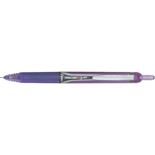 Pilot - Precision Point Roller Ball Pen - Purple - Exact Tool & Supply