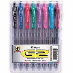 Pilot - Conical Roller Ball Pen - Assorted Colors - Exact Tool & Supply