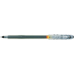 Pilot - Conical Roller Ball Pen - Black - Exact Tool & Supply