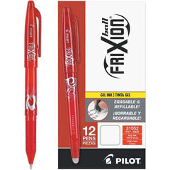 Pilot - Conical Gel Roller Ball Pen - Red - Exact Tool & Supply