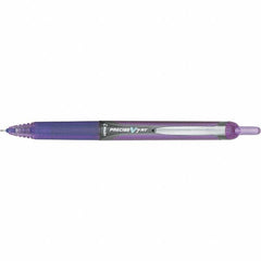 Pilot - Precision Point Roller Ball Pen - Purple - Exact Tool & Supply