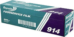 Reynolds - PVC Film Roll with Cutter Box, 18" x 2,000', Clear - Use with Food Protection - Exact Tool & Supply