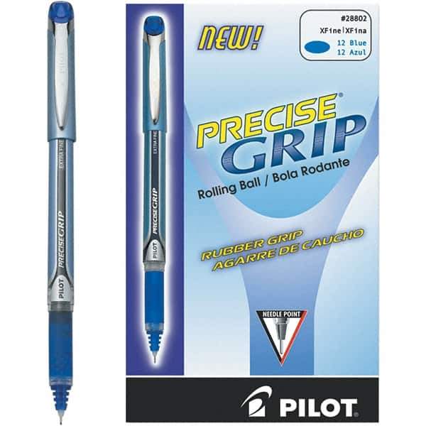 Pilot - Precision Point Roller Ball Pen - Blue - Exact Tool & Supply
