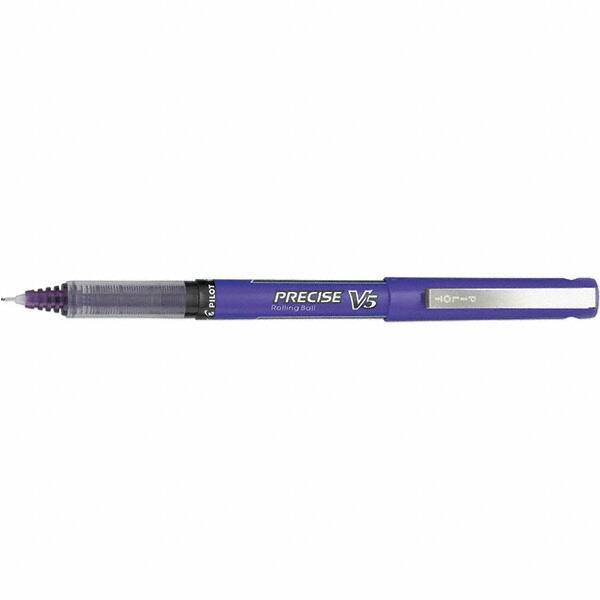 Pilot - Precision Point Roller Ball Pen - Purple - Exact Tool & Supply