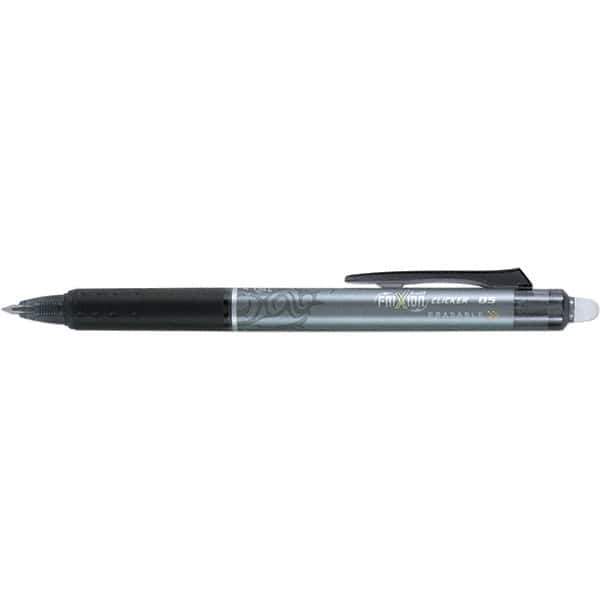 Pilot - Conical Erasable Gel - Black - Exact Tool & Supply