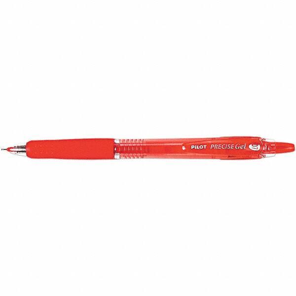 Pilot - Precision Point Roller Ball Pen - Red - Exact Tool & Supply