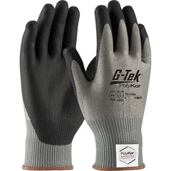 PIP - Size L, ANSI Cut Lvl A4, Puncture Lvl 3, Abrasion Lvl 4, Nitrile Coated PolyKor Xrystal Cut Resistant Gloves - Exact Tool & Supply