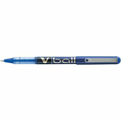 Pilot - Conical Roller Ball Pen - Blue - Exact Tool & Supply