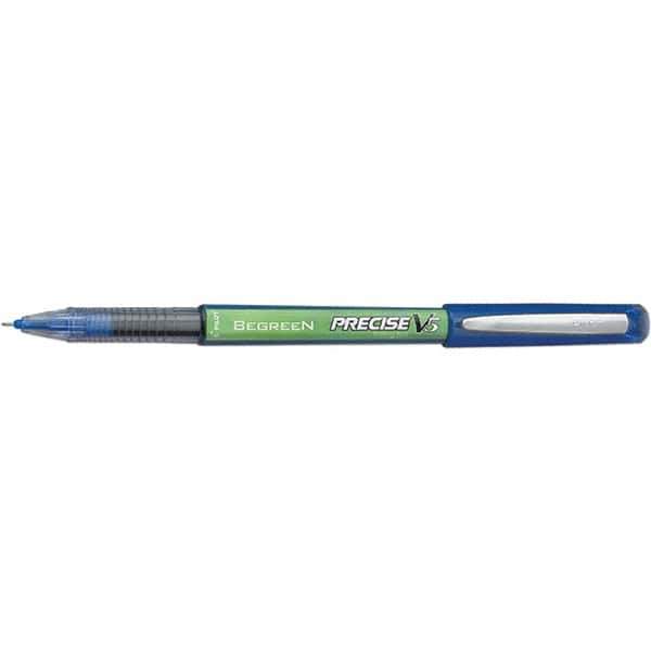 Pilot - Precision Point Roller Ball Pen - Blue - Exact Tool & Supply