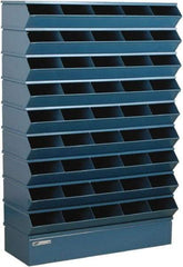 Stackbin - 9 Bin, Shelving Unit with Openings & Base - 37" Wide x 54" High - Exact Tool & Supply