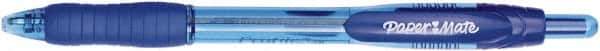 Paper Mate - Conical Ball Point Pen - Blue - Exact Tool & Supply