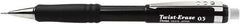 Pentel - 0.5mm Lead Mechanical Pencil - Black - Exact Tool & Supply