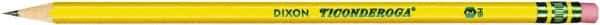 TICONDEROGA - #2HB Pencil - Black - Exact Tool & Supply