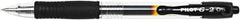 Pilot - Conical Roller Ball Pen - Black - Exact Tool & Supply