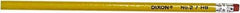 DIXON - #2HB Pencil - Black - Exact Tool & Supply