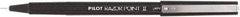 Pilot - Precision Point Marker Pen - Black - Exact Tool & Supply