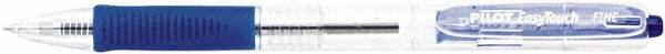 Pilot - Conical Ball Point Pen - Blue - Exact Tool & Supply