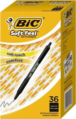 Bic - Conical Ball Point Pen - Black - Exact Tool & Supply