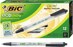 Bic - Conical Ball Point Pen - Black - Exact Tool & Supply