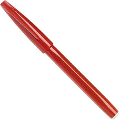 Pentel - Bullet Marker Pen - Red - Exact Tool & Supply