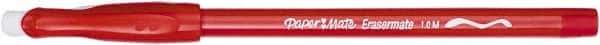 Paper Mate - Conical Ball Point Pen - Red - Exact Tool & Supply