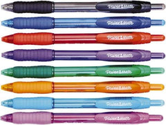 Paper Mate - Conical Ball Point Pen - Assorted Colors - Exact Tool & Supply
