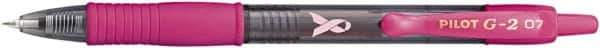 Pilot - Conical Roller Ball Pen - Black - Exact Tool & Supply