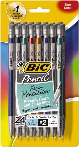 Bic - 0.5mm Lead Mechanical Pencil - Black - Exact Tool & Supply
