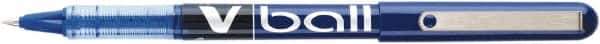 Pilot - Conical Roller Ball Pen - Blue - Exact Tool & Supply