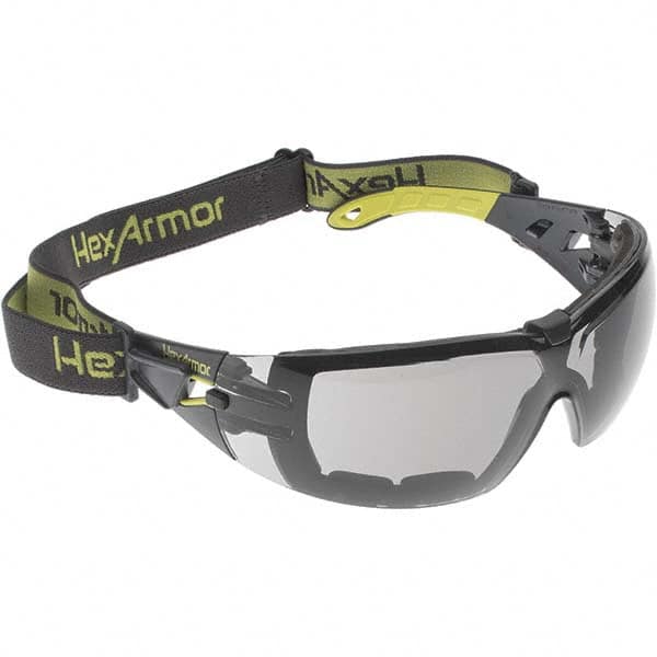 HexArmor - Safety Goggles; Type: Safety Goggles ; Ventilation: Ventless ; Lens Color: Gray ; Lens Coating: Anti-Fog; Scratch Resistant ; Over the Glass: No ; Size: Universal - Exact Tool & Supply