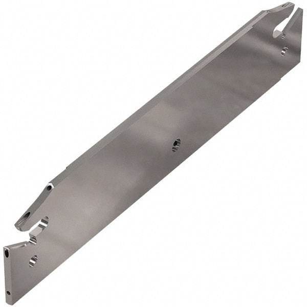 Seco - 21.4mm Blade Height, 1.8mm Blade Width, 120mm OAL, Right Hand Cut, Double End Indexable Cut-Off Blade - 17.5mm Max Depth of Cut, 150.10A Blade, Jetstream Series - Exact Tool & Supply