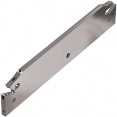 Seco - 21.4mm Blade Height, 2.4mm Blade Width, 120mm OAL, Right Hand Cut, Double End Indexable Cut-Off Blade - 49mm Max Depth of Cut, 150.10A Blade, Jetstream Series - Exact Tool & Supply