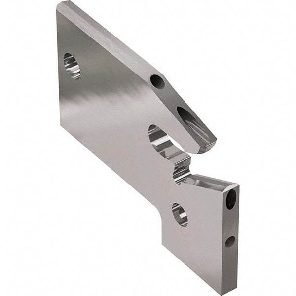 Seco - 15.5mm Blade Height, 1.2mm Blade Width, 33.1mm OAL, Right Hand Cut, Double End Indexable Cut-Off Blade - 19mm Max Depth of Cut, 150.10A Blade, Jetstream Series - Exact Tool & Supply