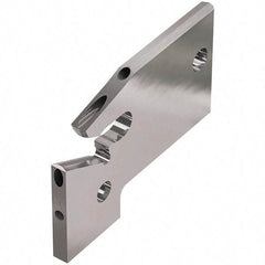 Seco - 15.5mm Blade Height, 2.4mm Blade Width, 33.1mm OAL, Left Hand Cut, Double End Indexable Cut-Off Blade - 19mm Max Depth of Cut, 150.10A Blade, Jetstream Series - Exact Tool & Supply
