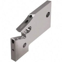 Seco - 15.5mm Blade Height, 3.4mm Blade Width, 33.1mm OAL, Left Hand Cut, Single End Indexable Cut-Off Blade - 19mm Max Depth of Cut, 150.10A Blade, Jetstream Series - Exact Tool & Supply