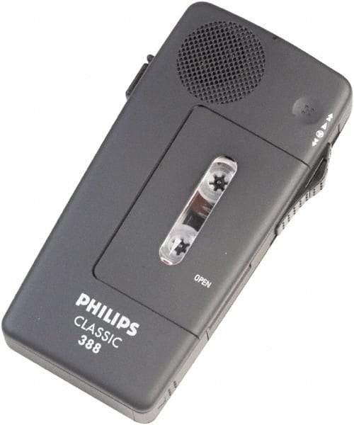 Philips - Gray Cassette - Use with Dictation Recorder - Exact Tool & Supply