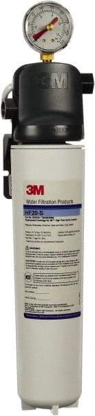 3M - 4" OD, 0.5µ, Polypropylene Replacement Cartridge for BREW120-MS - 17" Long, Reduces Calcium & Magnesium Hard Scale on Evaporator Plates - Exact Tool & Supply