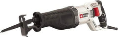 Porter-Cable - 3,200 Strokes per min, 1-1/8" Stroke Length Electric Reciprocating Saw - 120 Volts, 7.5 Amps - Exact Tool & Supply