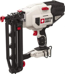 Porter-Cable - Cordless Finish Nailer - 16 Gauge Nail Diam, 2-1/2" Long Nail, Lithium-Ion Batteries Not Included - Exact Tool & Supply