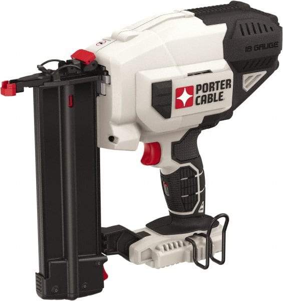 Porter-Cable - Cordless Brad Nailer - 18 Gauge Nail Diam, 2" Long Nail, Lithium-Ion Batteries Not Included - Exact Tool & Supply