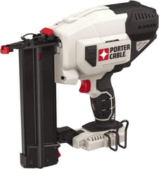 Porter-Cable - Cordless Brad Nailer - 18 Gauge Nail Diam, 2" Long Nail, Lithium-Ion Batteries Not Included - Exact Tool & Supply