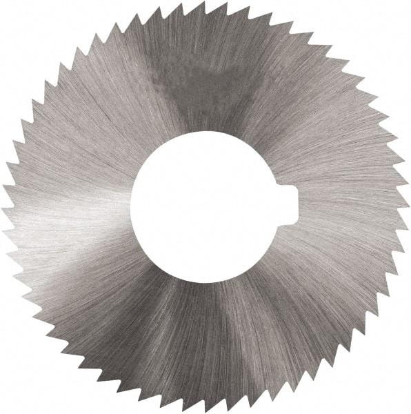 Made in USA - Slitting & Slotting Saws   Material: High Speed Steel    Blade Diameter (Inch): 3-1/2 - Exact Tool & Supply