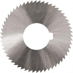 Made in USA - Slitting & Slotting Saws   Material: High Speed Steel    Blade Diameter (Inch): 3-1/2 - Exact Tool & Supply