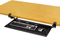 FELLOWES - Silver Keyboard Drawer - Use with Office Supplies - Exact Tool & Supply