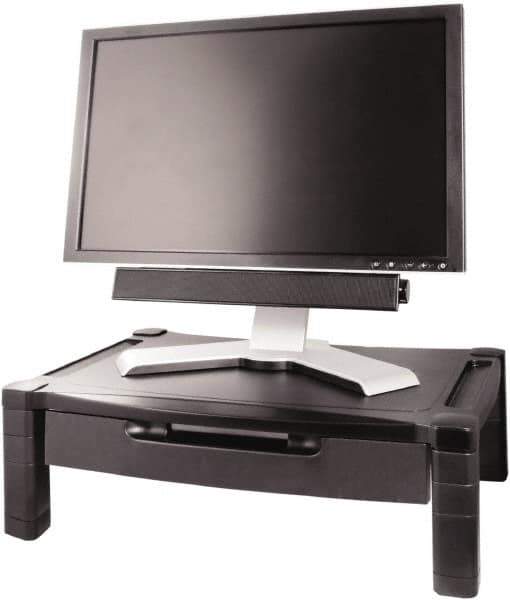 Kantek - Silver Two Level Stand - Use with Laptop - Exact Tool & Supply