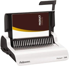 FELLOWES - Binding Machines Type: Manual Sheet Capacity: 300 - Exact Tool & Supply
